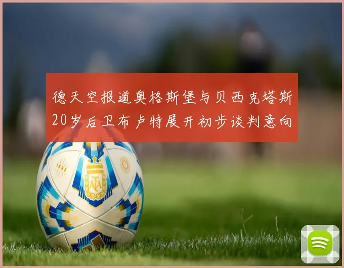 德天空报道奥格斯堡与贝西克塔斯20岁后卫布卢特展开初步谈判意向明确